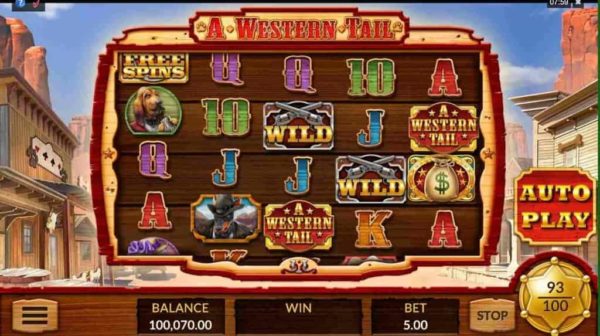 Western Tail automat - Najlepší casíno