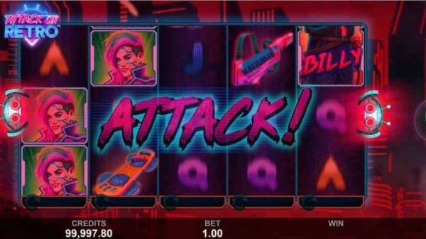 Attack on Retro automat - Najlepší casíno