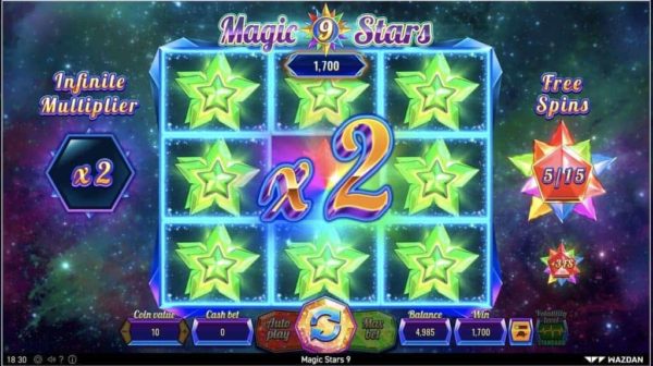 Magic Stars 9 automat zdarma