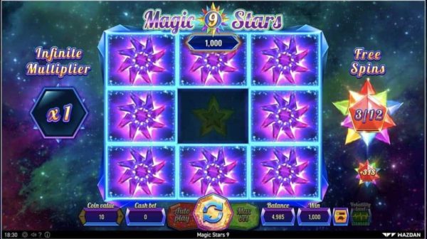 Magic Stars 9 automat zdarma