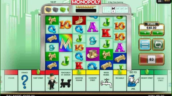 Monopoly Megaways automat zdarma