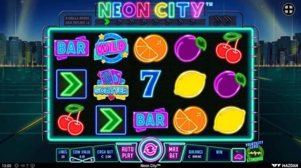 Neon City automat zdarma