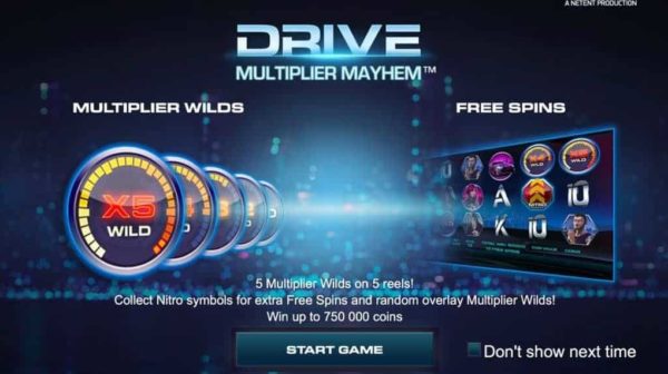 Drive Multiplier Mayhem automat zdarma
