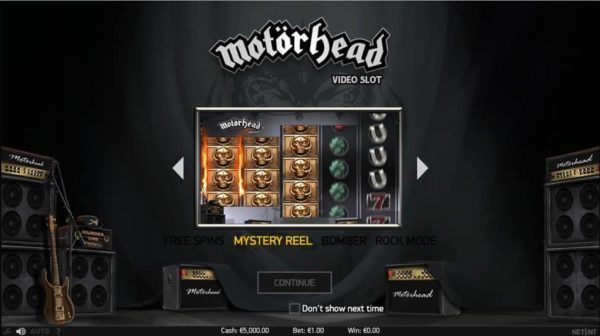 Motorhead automat zdarma