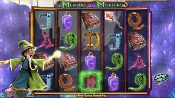 Merlins Millions automat zdarma