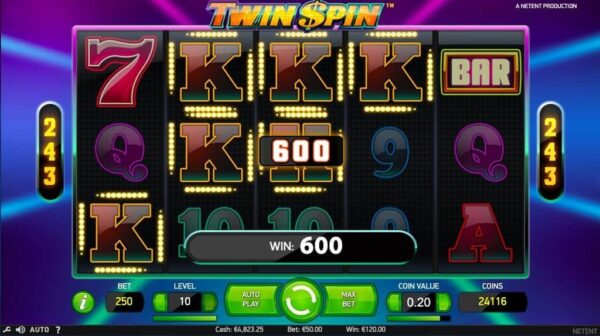 Twin Spin automat zdarma