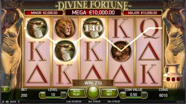 Divine Fortune automat zdarma