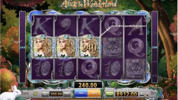 Alice in Wonderland automat