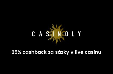 Casinoly casino recenze_25% live casino cashback